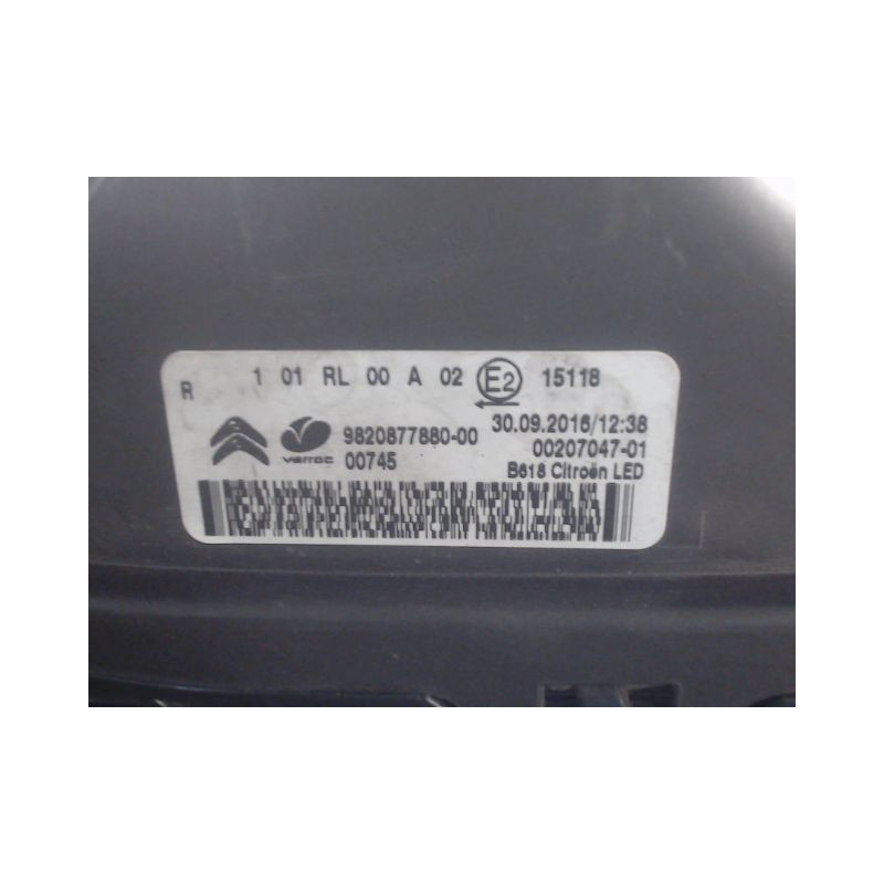 FEUX POSITION DROIT CITROEN C3