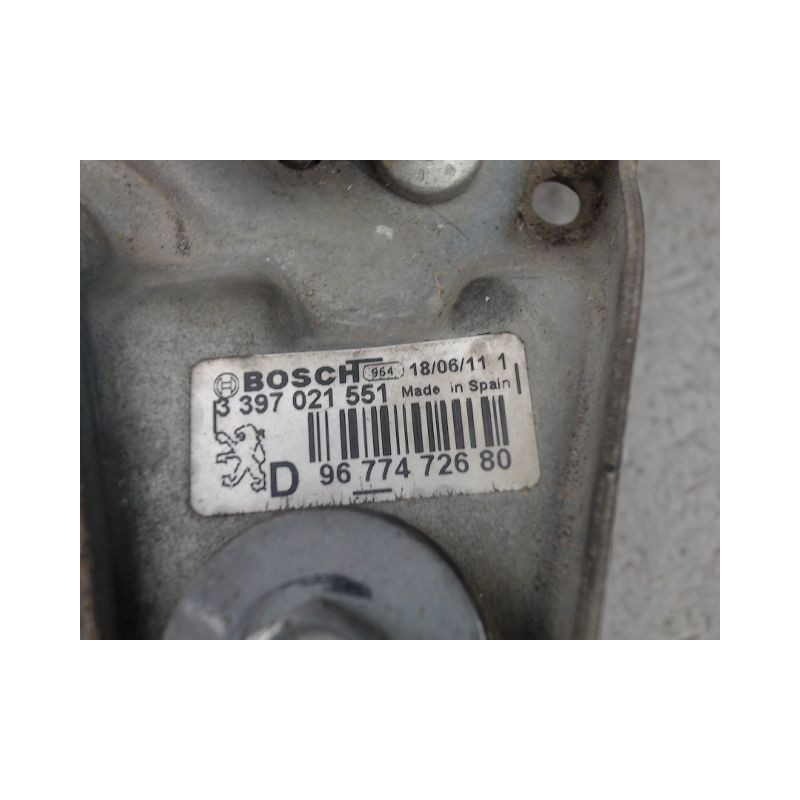 MECANISME ESSUIE-GLACE AVANT PEUGEOT 508