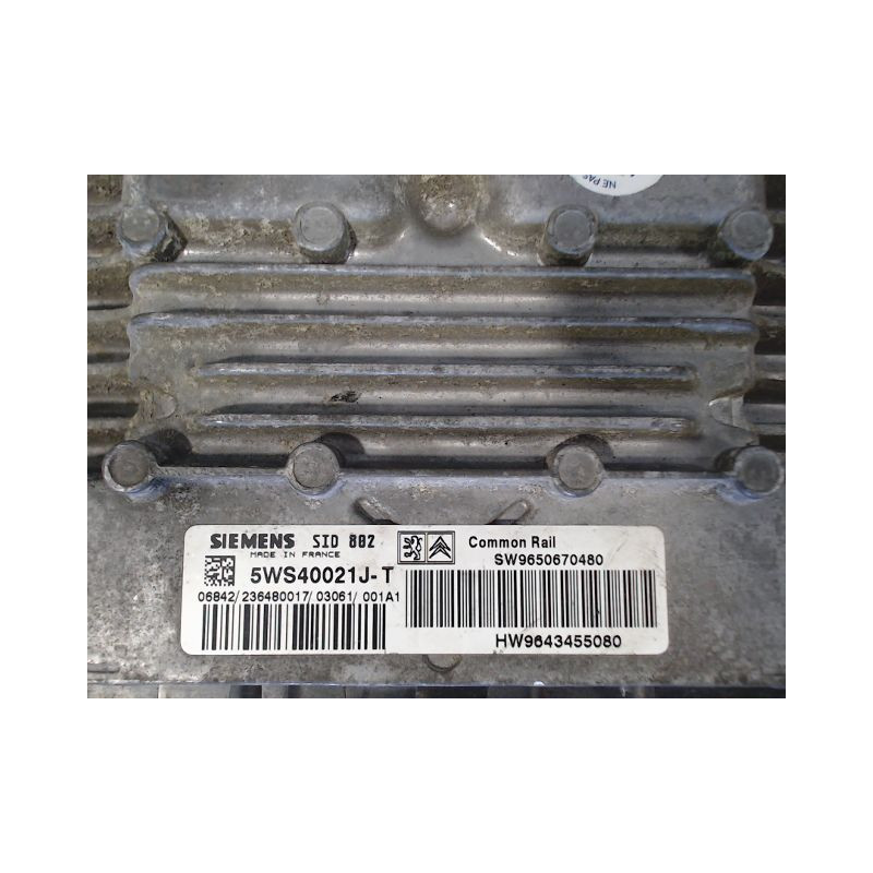 CALCULATEUR MOTEUR CITROEN C3 2002-2005