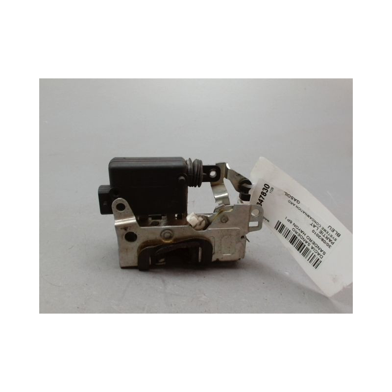 SYSTEME CONDAMNATION ARRIERE DROIT DACIA SANDERO I 2008-2012