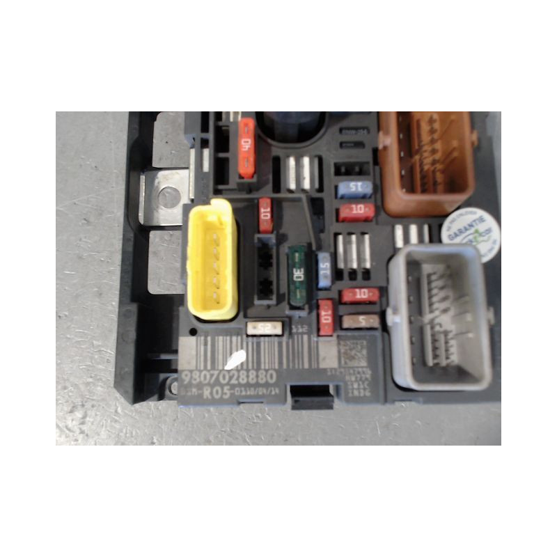 BOITE A FUSIBLES CITROEN BERLINGO
