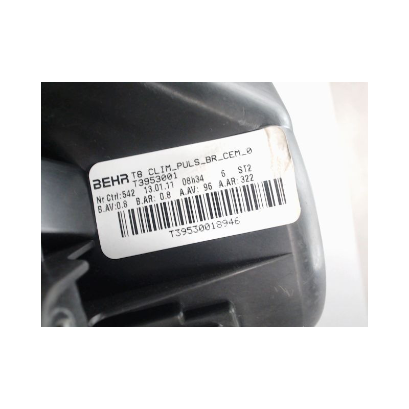 MOTEUR VENTILATEUR CHAUFFAGE PEUGEOT 3008
