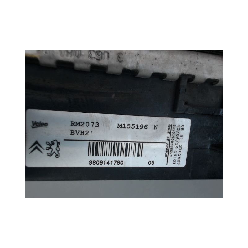 RADIATEUR PEUGEOT 308