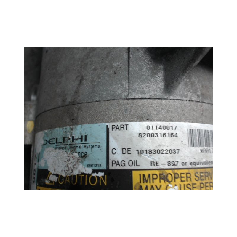 COMPRESSEUR AIR CONDITIONNE RENAULT SCENIC II PH1 02-06