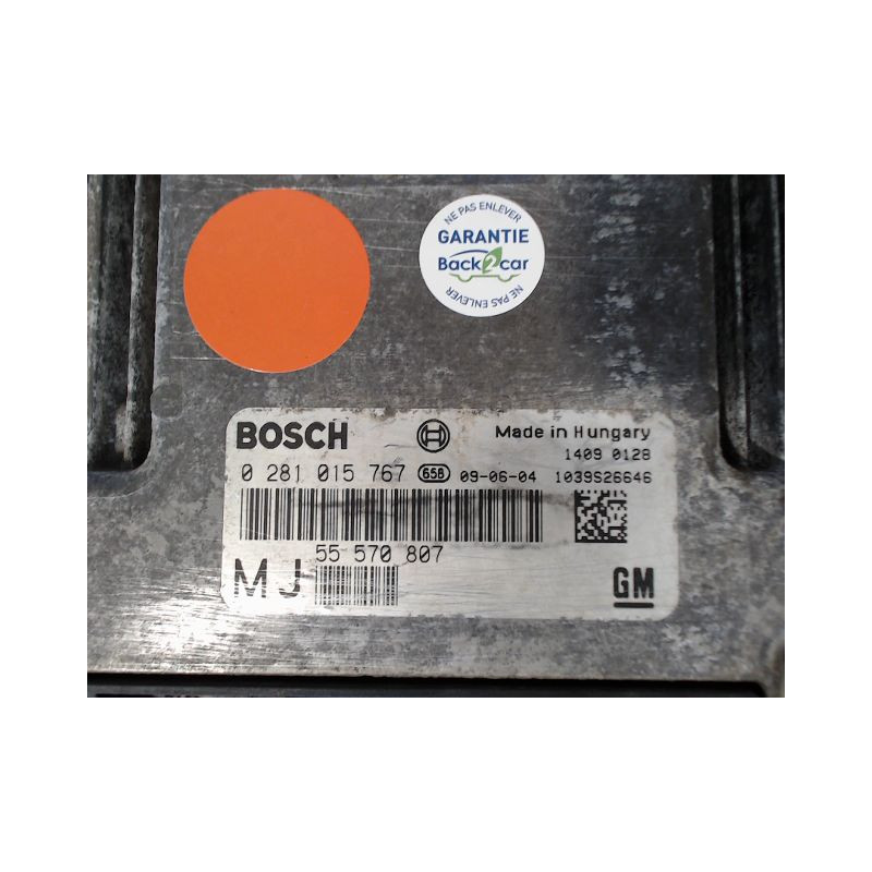 CALCULATEUR MOTEUR OPEL ZAFIRA