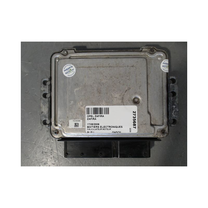 CALCULATEUR MOTEUR OPEL ZAFIRA