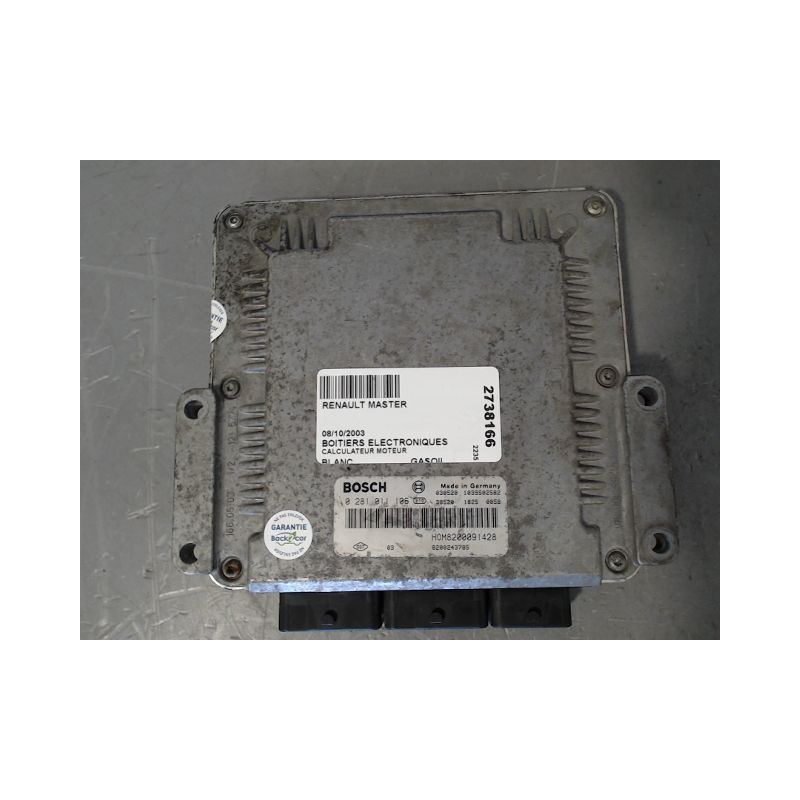CALCULATEUR MOTEUR RENAULT MASTER