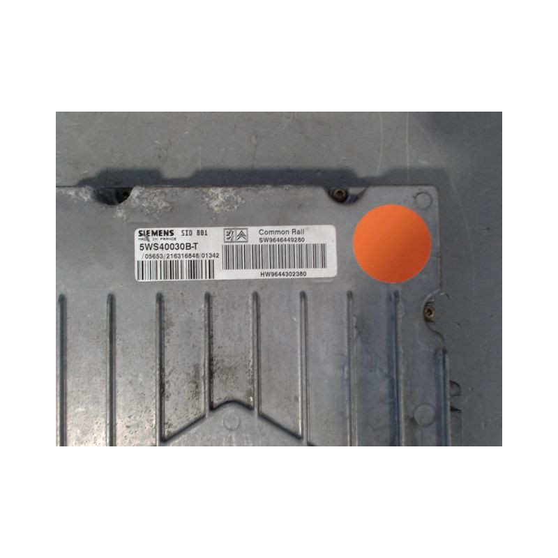 CALCULATEUR MOTEUR PEUGEOT 307