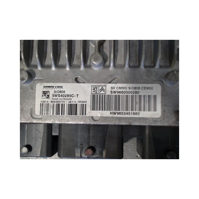 CALCULATEUR MOTEUR CITROEN C2 2005-