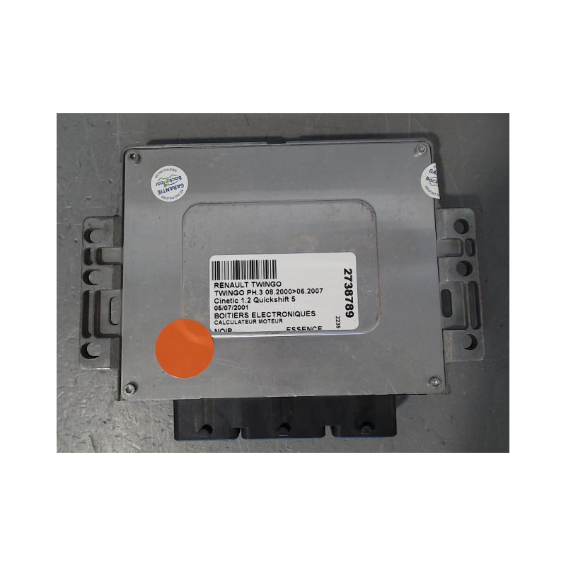 CALCULATEUR MOTEUR RENAULT TWINGO PH.3 2000-2007