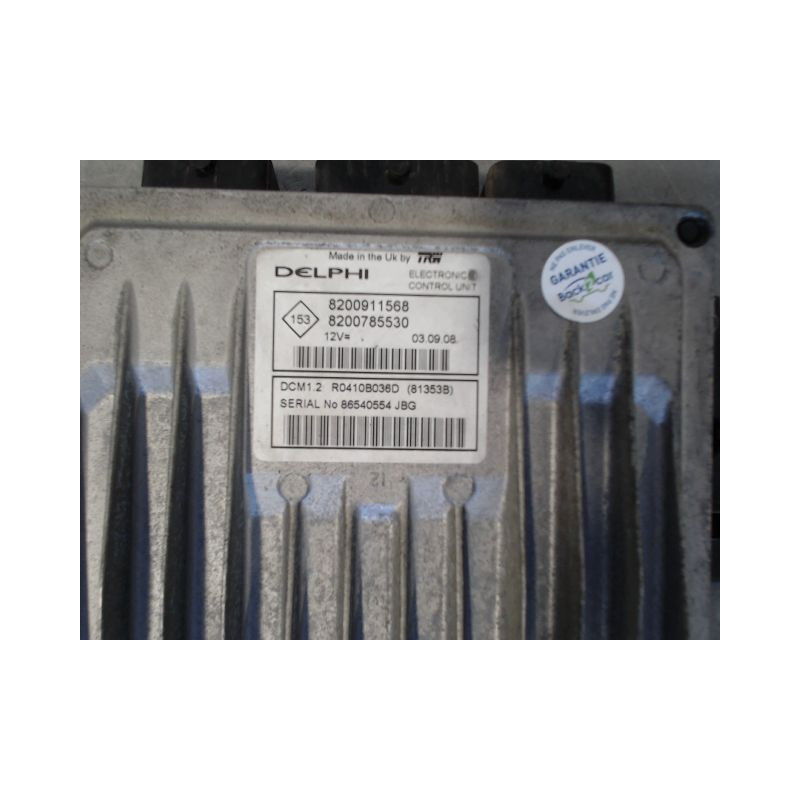 CALCULATEUR MOTEUR DACIA LOGAN MCV 2007-