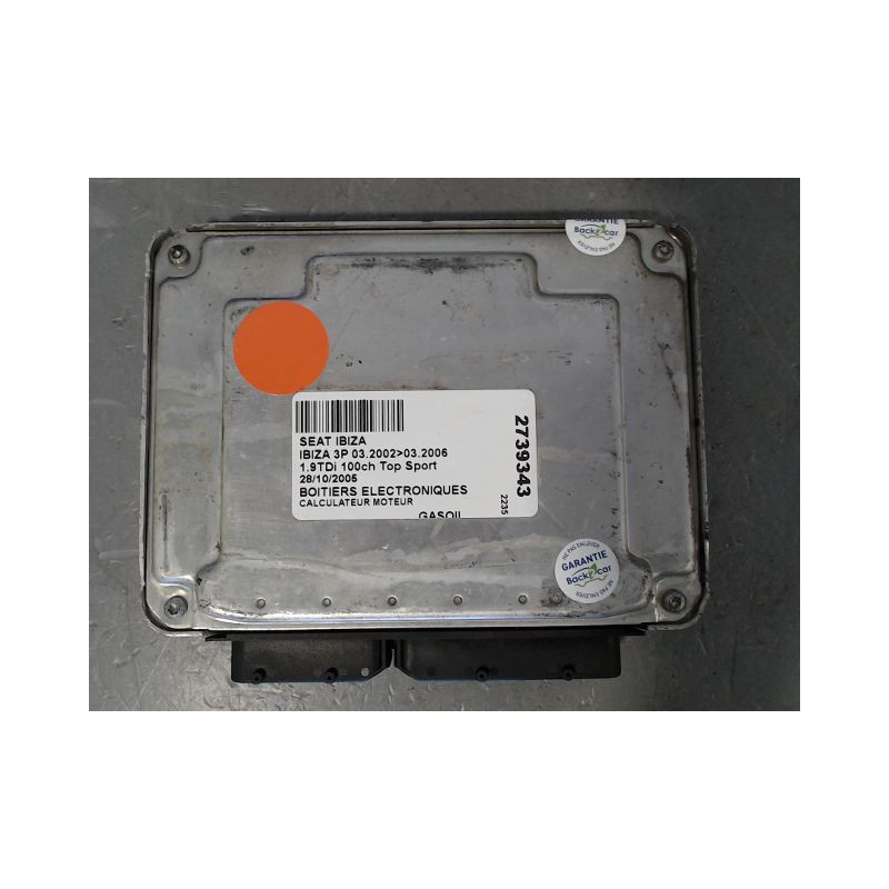 CALCULATEUR MOTEUR SEAT IBIZA 2002-2006