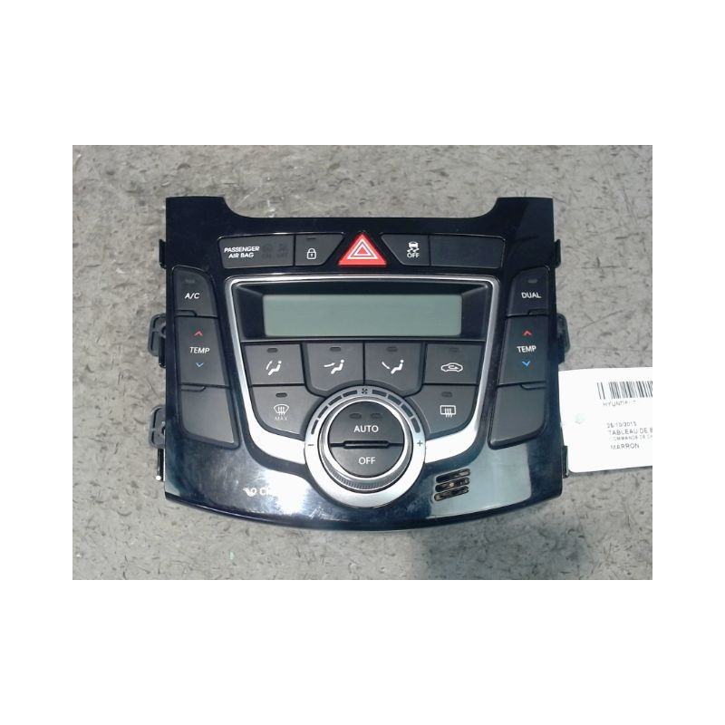 COMMANDE DE CHAUFFAGE HYUNDAI I30