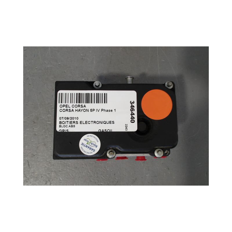 UNITE HYDRAULIQUE ABS OPEL CORSA IV Phase 1 (D) 2006-2010