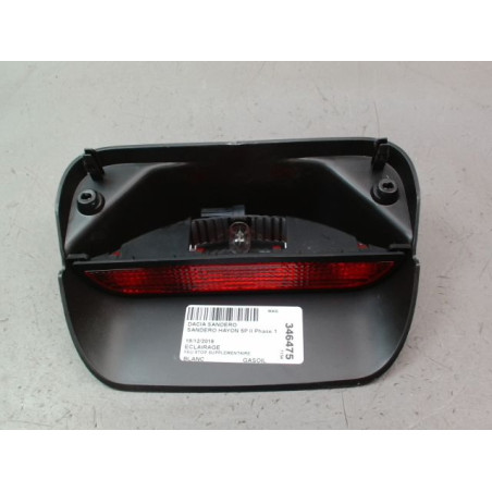 FEUX STOP SUPPLEMENTAIRE DACIA SANDERO II Phase 1 2012-...