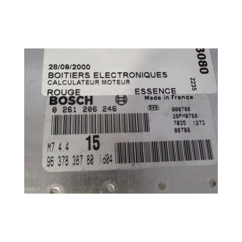 CALCULATEUR MOTEUR CITROEN SAXO