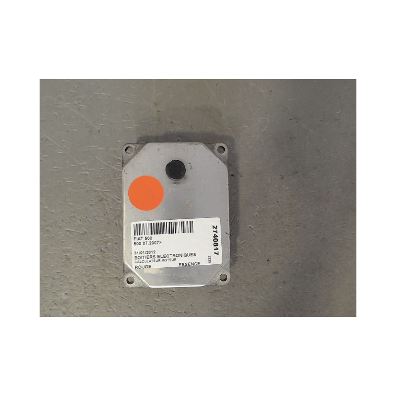 CALCULATEUR MOTEUR FIAT 500 2007-
