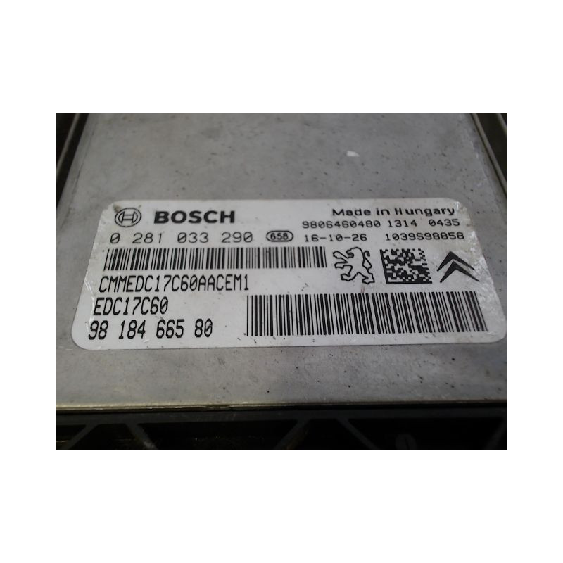 CALCULATEUR MOTEUR PEUGEOT 3008 2009-