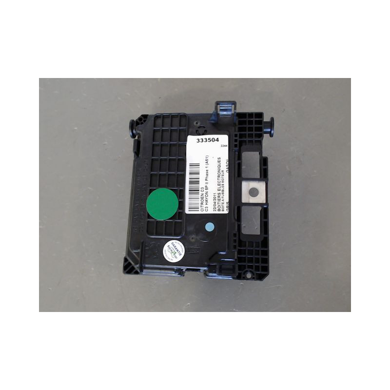 BOITE A FUSIBLES CITROEN C3 II Phase 1 (A51) 2009-2013
