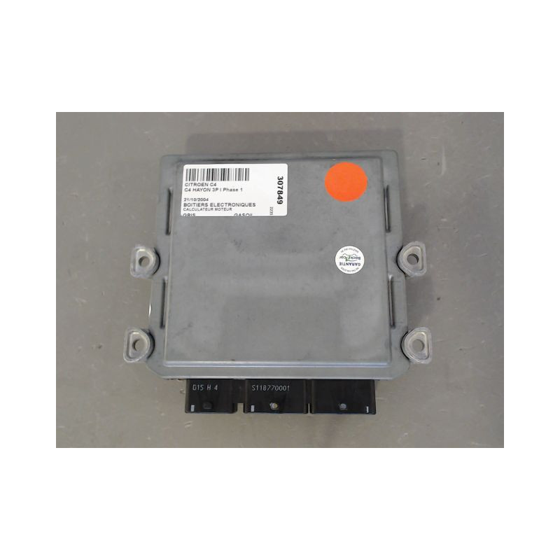 CALCULATEUR MOTEUR CITROEN C4 I Phase 1 2004-2008