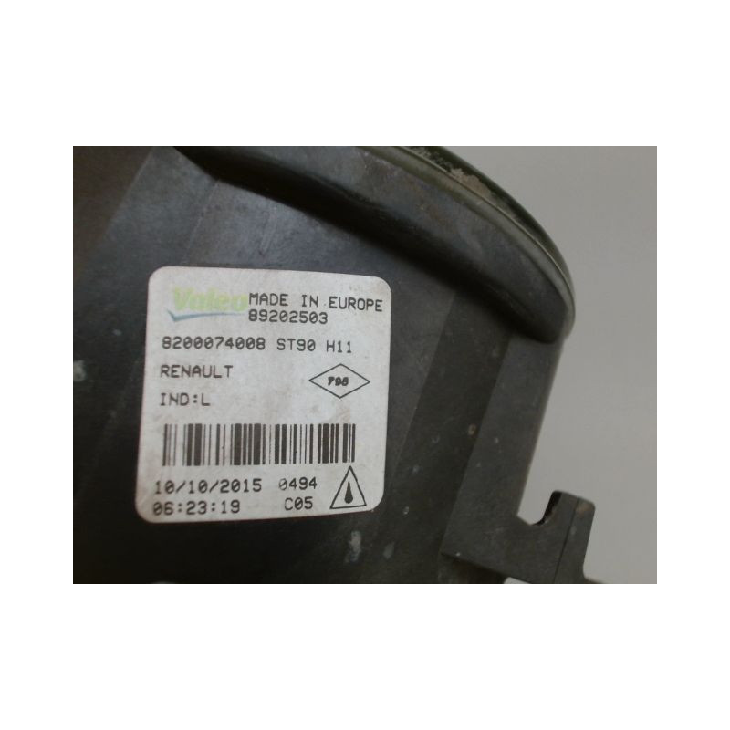 PHARE ANTIBROUILLARD AVANT GAUCHE RENAULT MEGANE