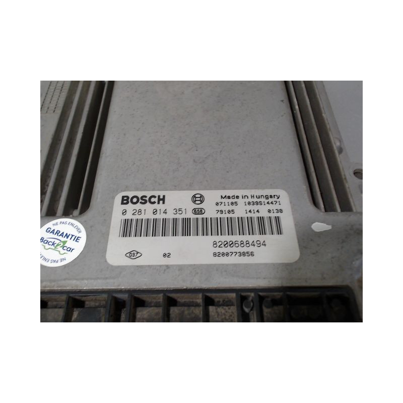 CALCULATEUR MOTEUR RENAULT SCENIC II PH2 2006-