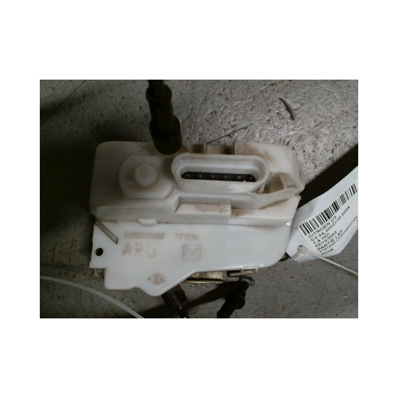 SYSTEME CONDAMNATION ARRIERE GAUCHE CITROEN C3 2002-2005