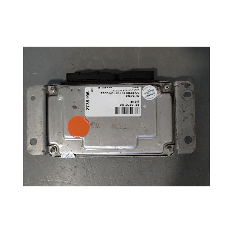 CALCULATEUR MOTEUR PEUGEOT 107 5P