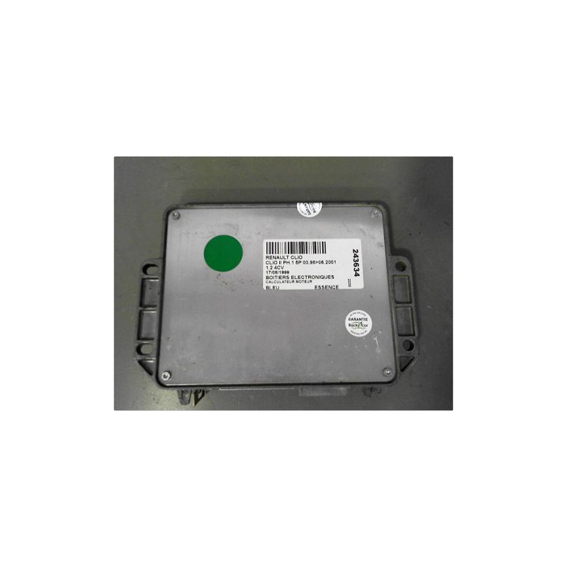 CALCULATEUR MOTEUR RENAULT CLIO II PH.1 98-2001