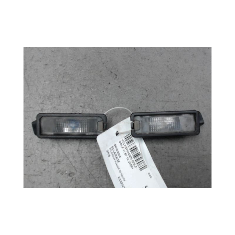 ECLAIREUR PLAQUE DE POLICE VOLKSWAGEN GOLF VI 2008-