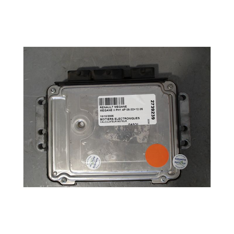 CALCULATEUR MOTEUR RENAULT MEGANE II PH1 02-05