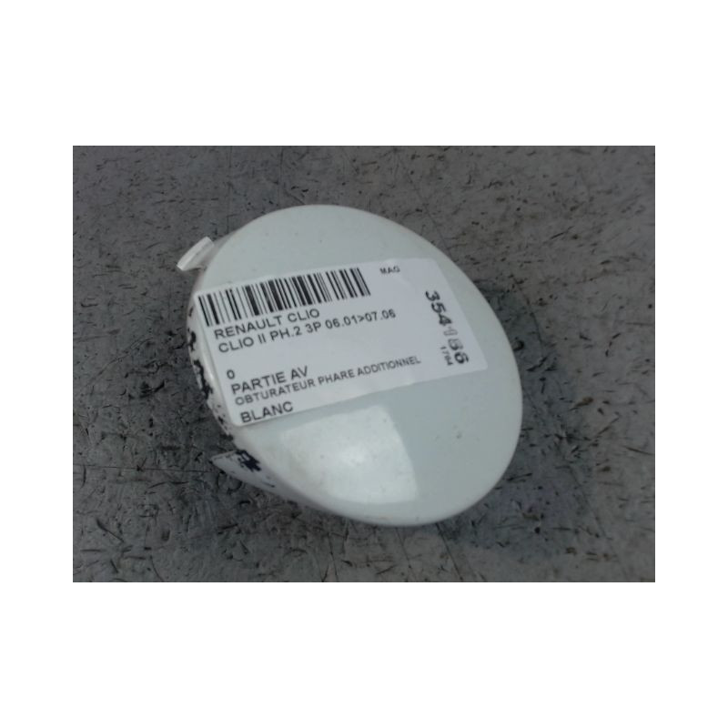 OBTURATEUR PHARE ADDITIONNEL PARE-CHOC AVD RENAULT CLIO II PH.2 01-06