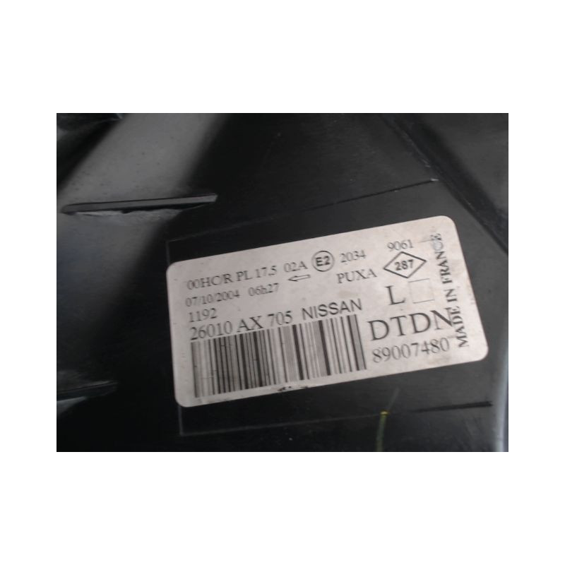 PHARE DROIT NISSAN MICRA