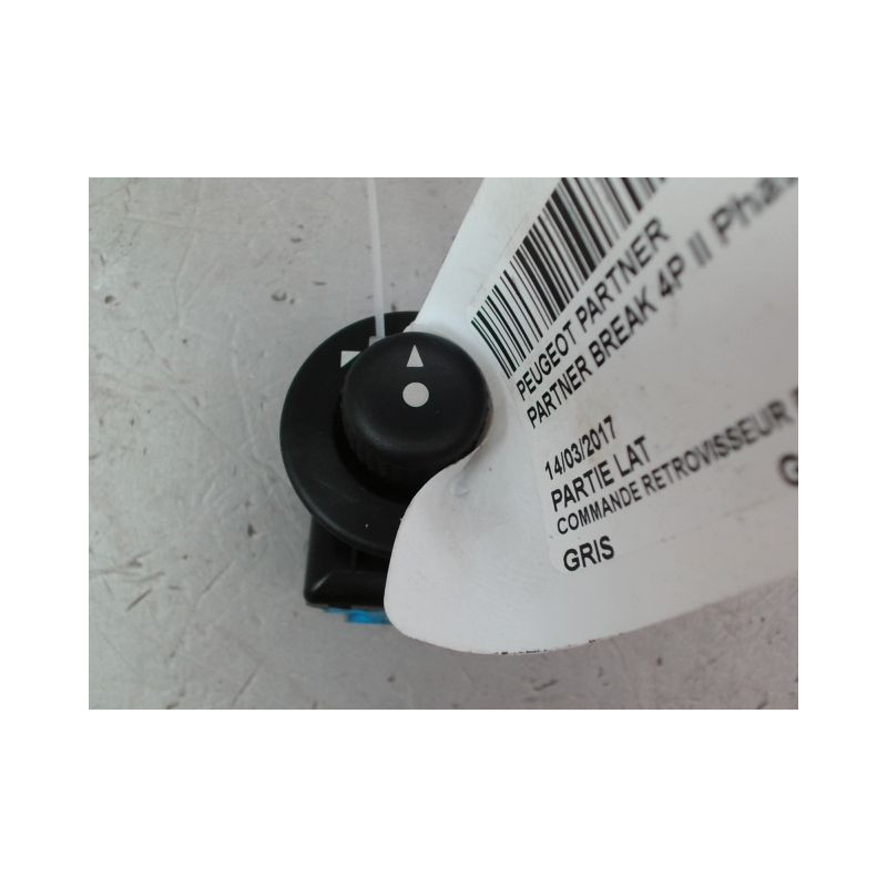COMMANDE RETROVISSEUR EXTERIEUR ELECTRIQUE PEUGEOT PARTNER BREAK II Phase 2 (B9) 2012-...