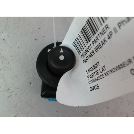 COMMANDE RETROVISSEUR EXTERIEUR ELECTRIQUE PEUGEOT PARTNER BREAK II Phase 2 (B9) 2012-...