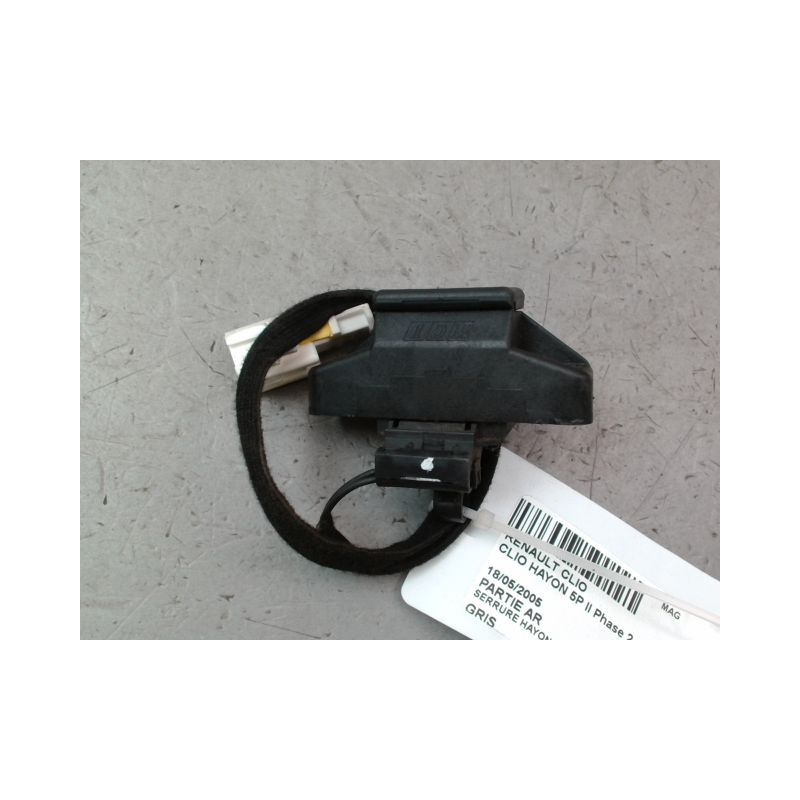 SERRURE HAYON  RENAULT CLIO II Phase 2 2001-2006
