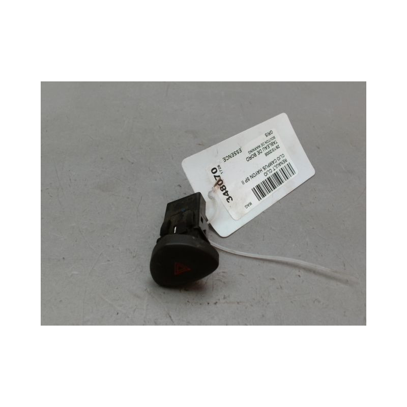 BOUTON DE WARNING RENAULT CLIO CAMPUS II Phase 1 2006-2009