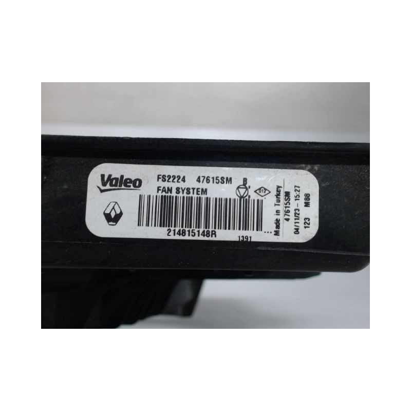 MOTEUR VENTILATEUR RADIATEUR DACIA SANDERO