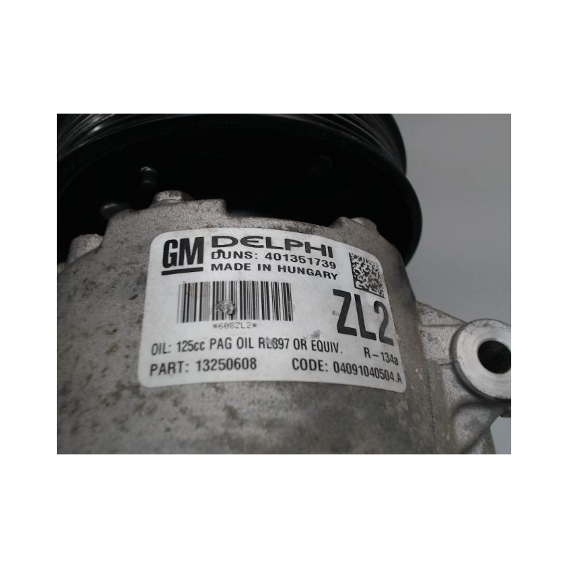 COMPRESSEUR AIR CONDITIONNE OPEL ASTRA