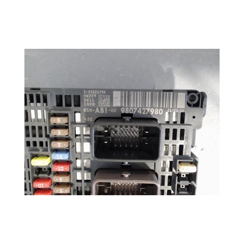 BOITE A FUSIBLES CITROEN C4 II Phase 1 (B71) 2010-2015