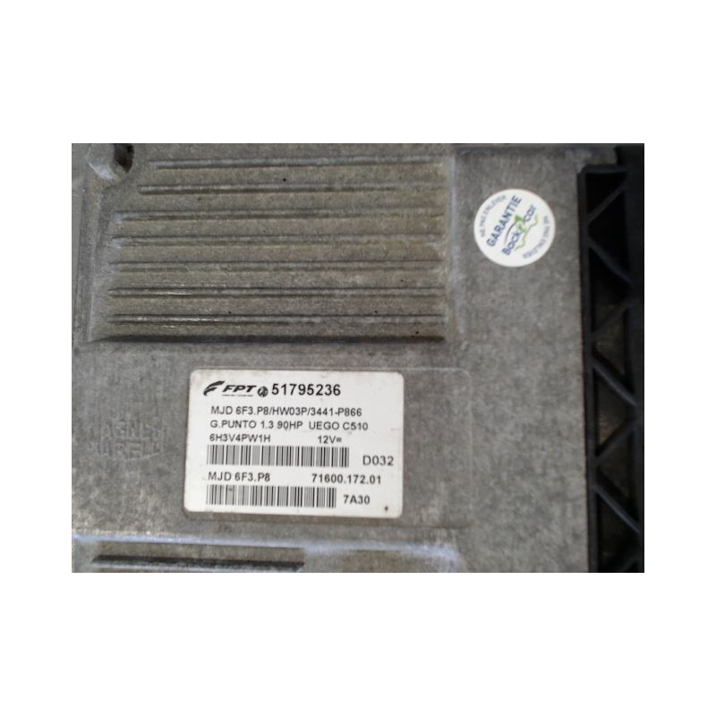 CALCULATEUR MOTEUR FIAT PUNTO