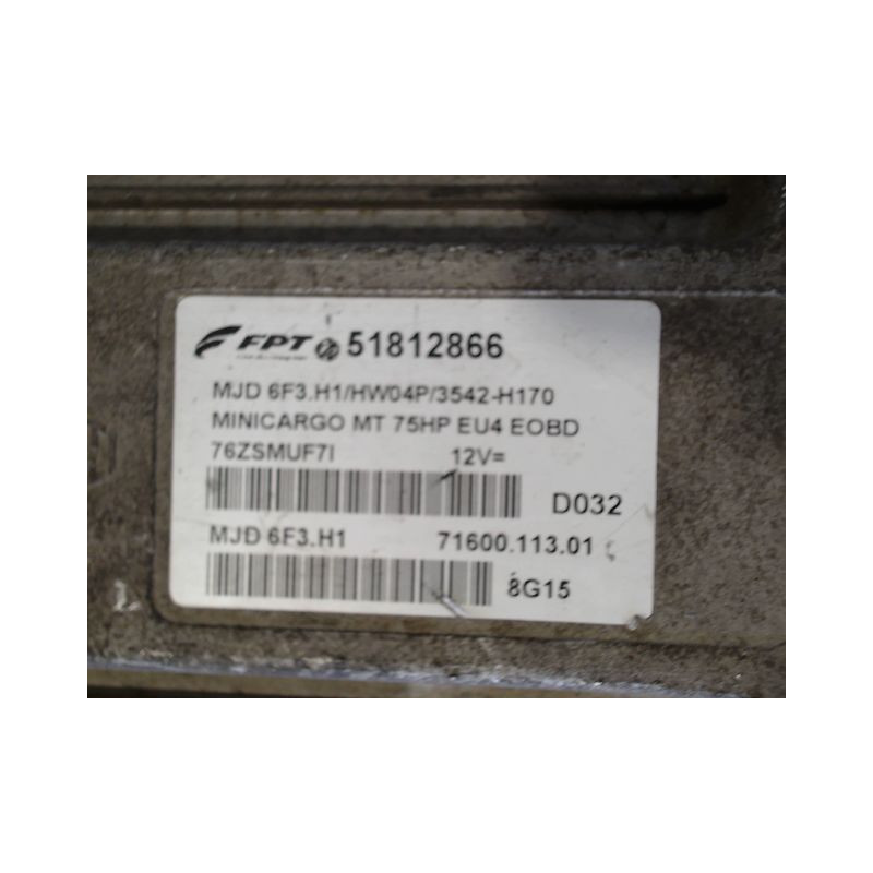 CALCULATEUR MOTEUR FIAT FIORINO