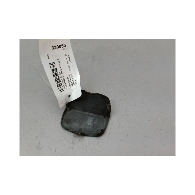 OBTURATEUR COUVRE CROCHET DE BOUCLIER AR RENAULT CLIO III Phase 2 2009-2014