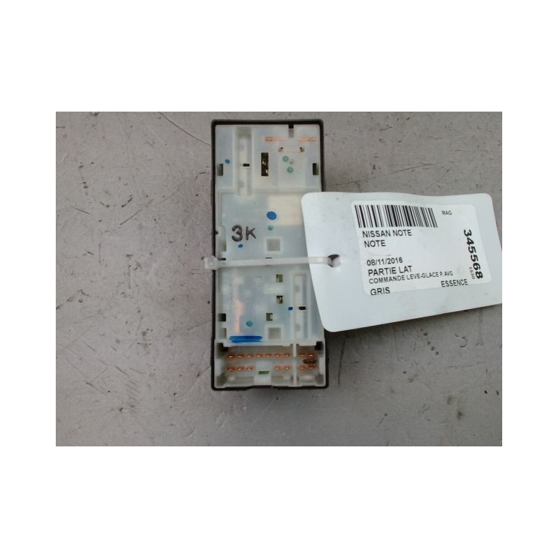 COMMANDE LEVE-GLACE PORTE AVG NISSAN NOTE