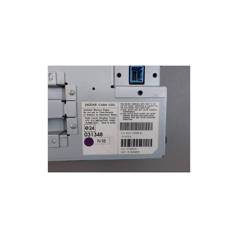 ECRAN GPS JAGUAR XF 2004-2005