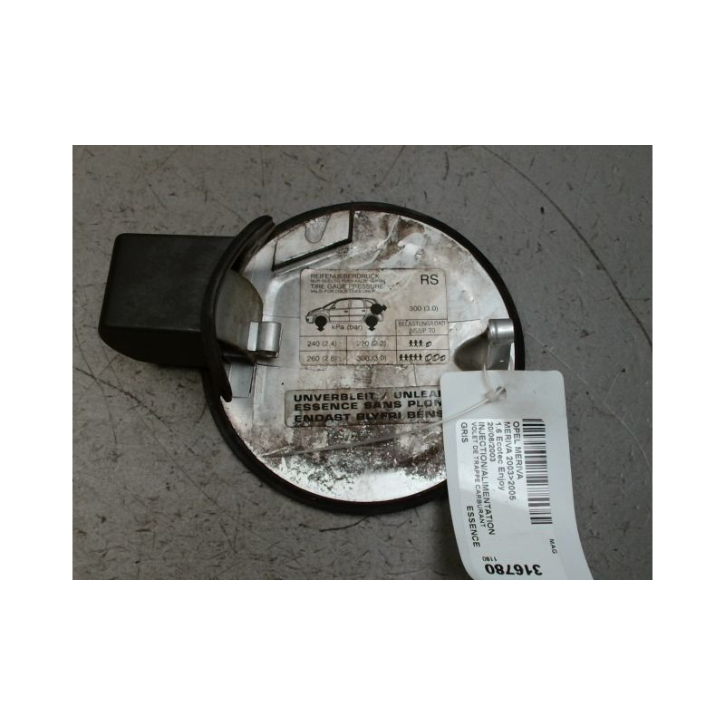VOLET DE TRAPPE CARBURANT OPEL MERIVA 2003-2005
