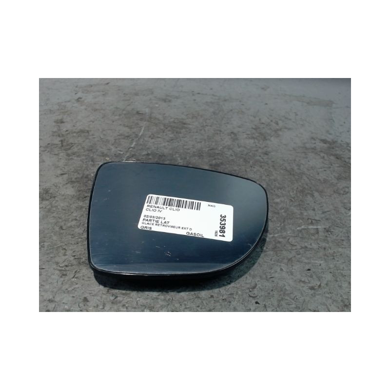 GLACE RETROVISEUR EXT D RENAULT CLIO IV