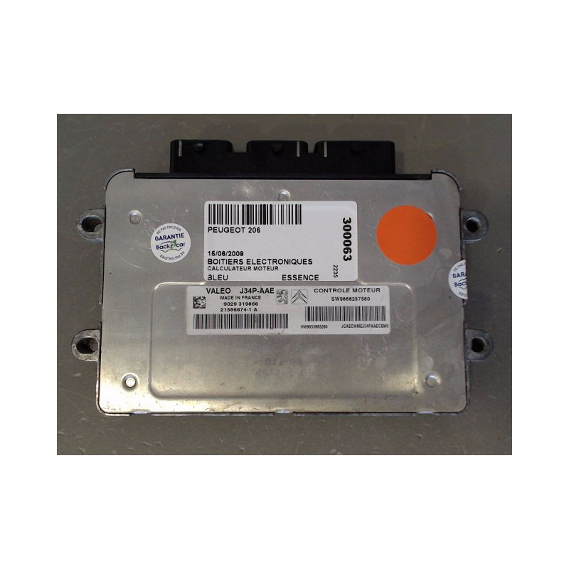 CALCULATEUR MOTEUR PEUGEOT 206
