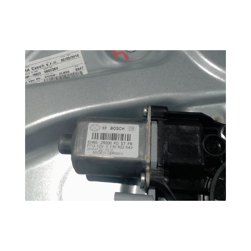 MECANISME+MOTEUR LEVE-GLACE AVANT DROIT HYUNDAI I30