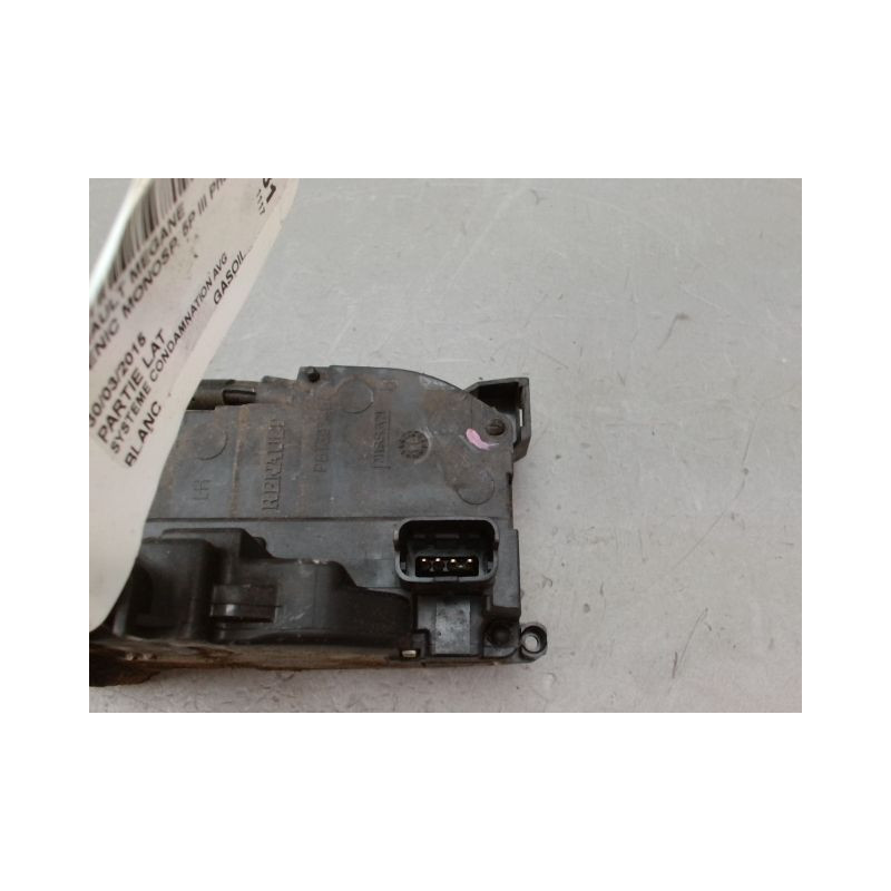 SYSTEME CONDAMNATION AVANT GAUCHE RENAULT SCENIC MONOSP. III Phase 3 2013-...